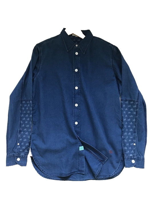 Paul Smith Shirt  RED EAR Denim Long Sleeve Shirt