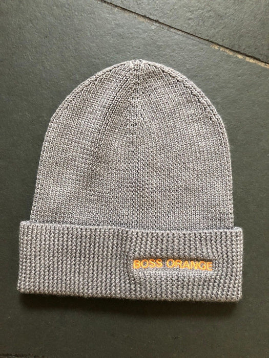 Boss Orange Men's Fomero-4 Beanie Grey (Light/pastel Grey ) One Size