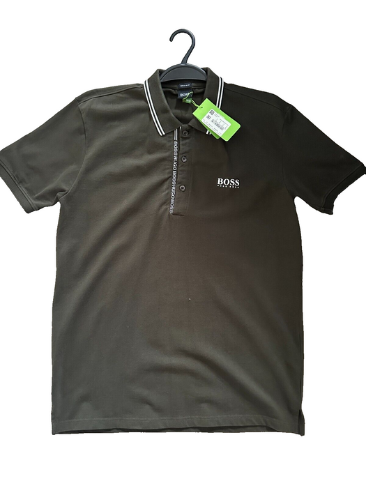 Hugo Boss Paule 4 Polo Shirt Khaki Size XL