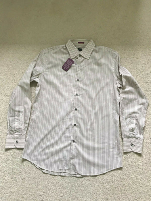 Paul Smith Shirt LONDON LS stripe Shirt  Size 16.5 / 42  p2p 22.5"