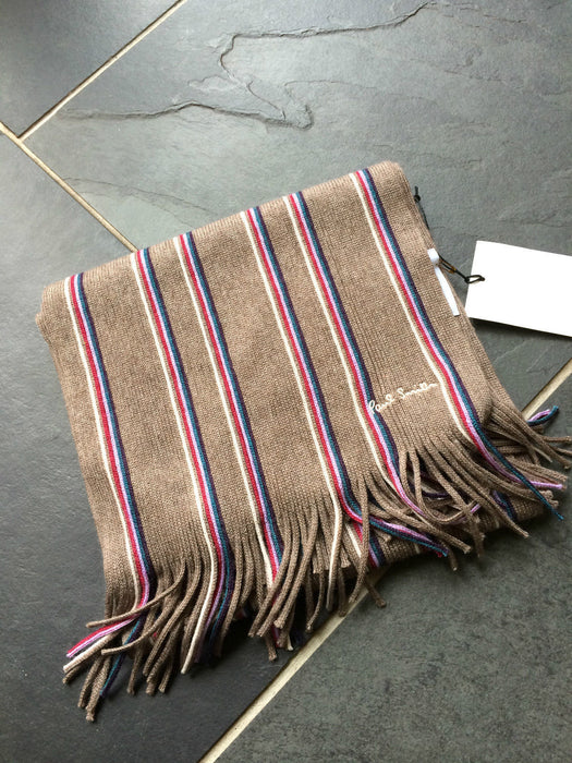 Paul Smith scarf PS Stripe Scarf 100% Wool