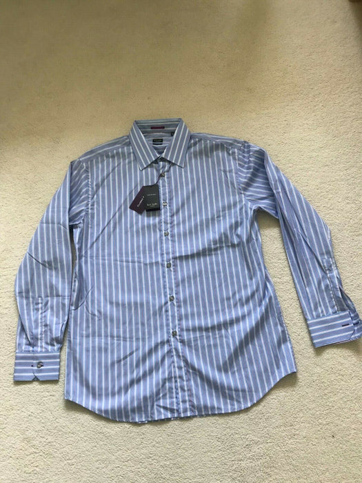 Paul Smith shirt LONDON LS Striped Shirt Size 16.5 / 42 Classic fit  p2p 22.5"