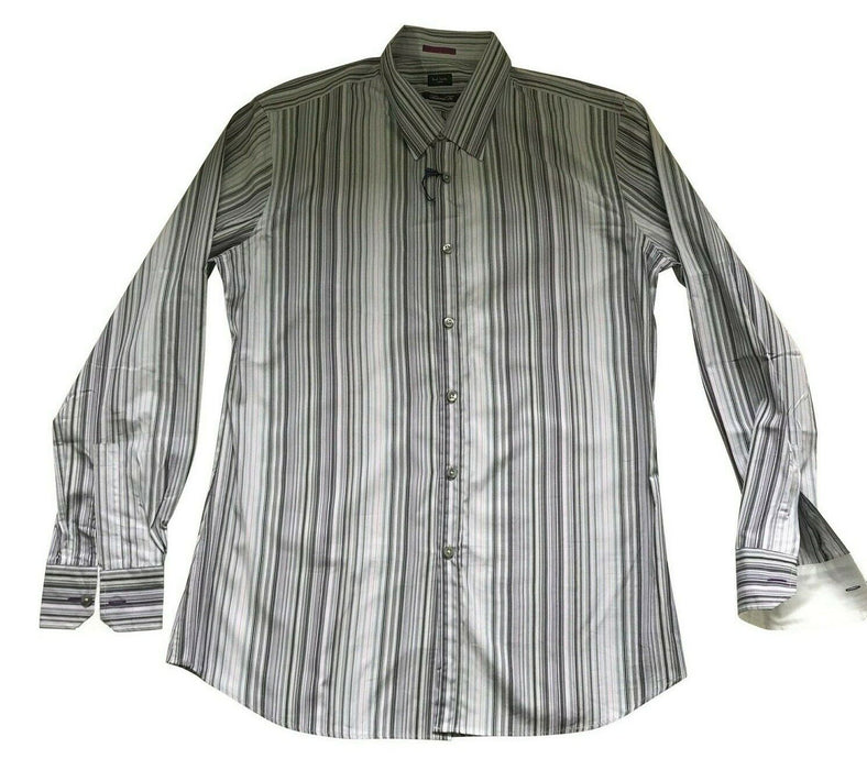 Paul Smith Shirt LONDON LS Shirt Size 16.5 / 42 TAILORED fit p2p 22"