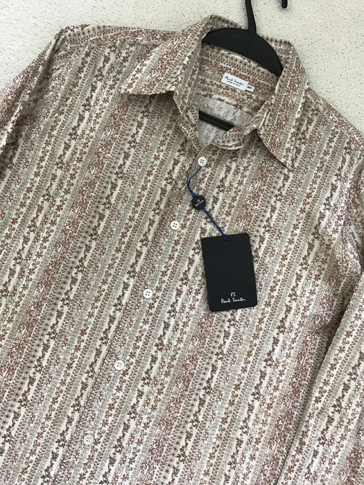 Paul Smith Shirt MAINLINE Long Sleeve Casual Shirt  Size  S   p2p 19.5"