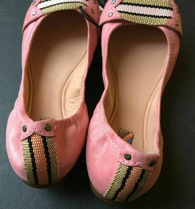 Paul Smith  Women  Shoes Pink Ballerina Style leather flat Shoes UK 4 EU 37