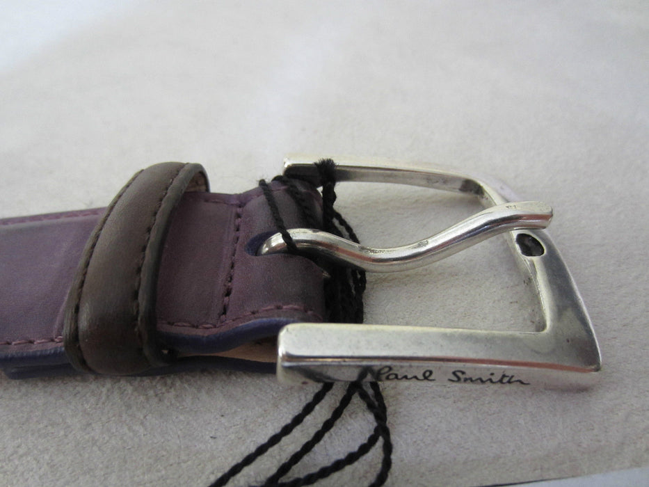 Paul Smith Belt Handcrafted In Spain for Paul Smith Purple  Multiple Sizes