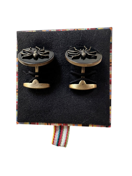 Paul Smith Cufflinks Gunmetal Spider Cufflinks