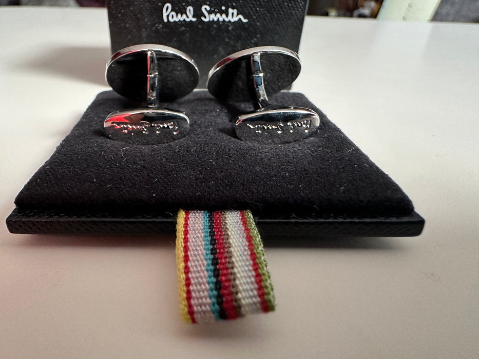 Moustache Face Cufflinks Paul Smith