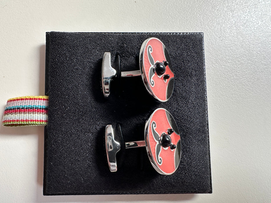 Moustache Face Cufflinks Paul Smith