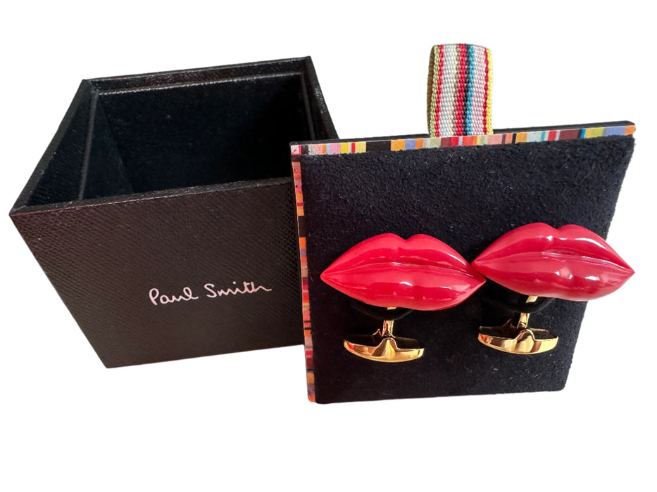 Paul Smith Cufflinks  Red Lips