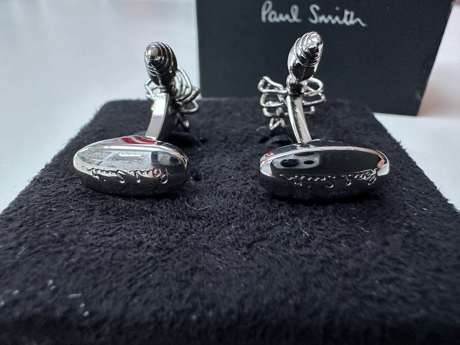 Paul Smith Cufflinks Silver ANT Cufflinks