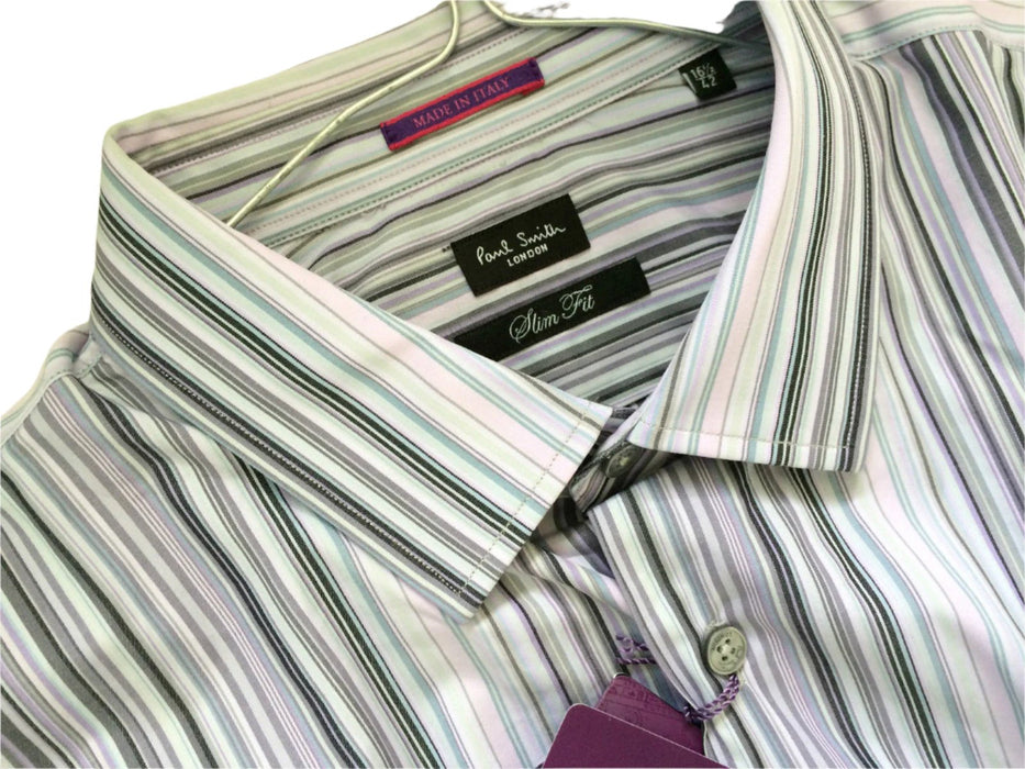 Paul Smith Shirt LONDON LS Shirt Size 16.5 / 42 TAILORED fit p2p 22"