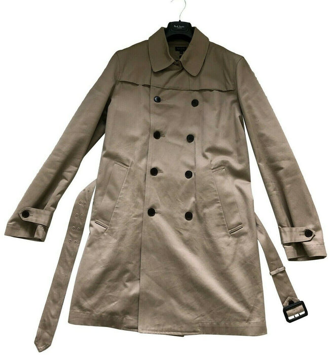 Paul Smith Trench Coat "London" COLLECTION  Rain Coat /Mac Size L Pit to Pit 23"