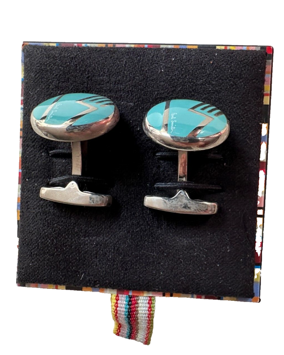 Cufflinks Blue Ceramic Paul Smith