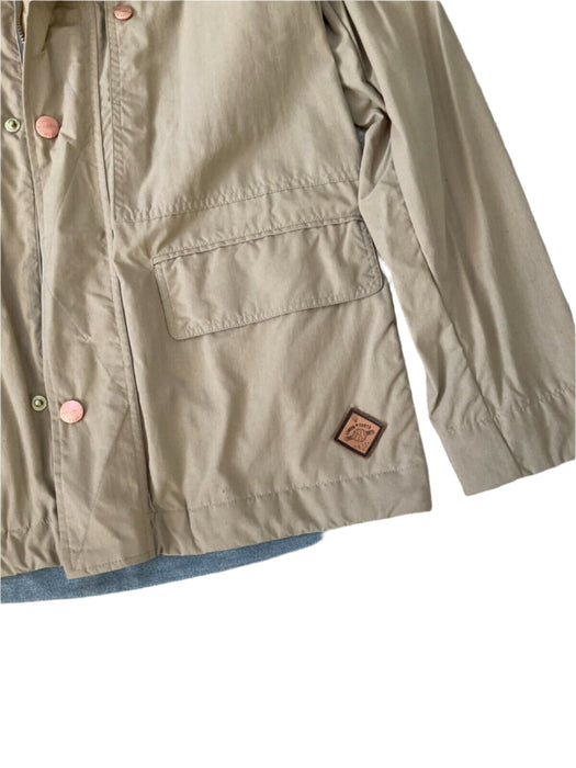 PAUL SMITH Jacket  Zip Fasten 3XDRY with concealed hood Sand colour  size S