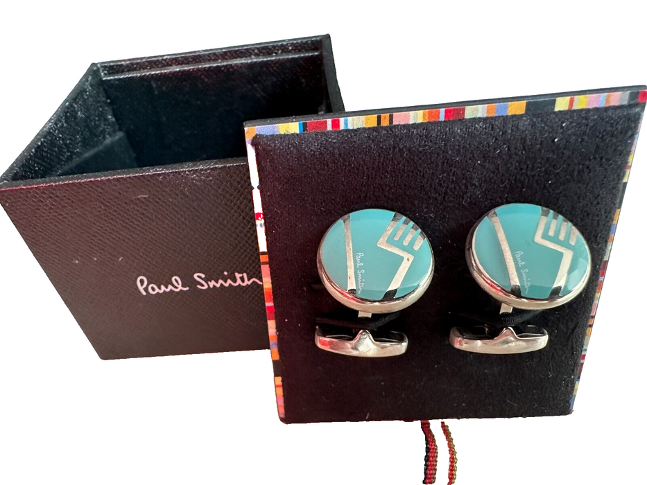 Cufflinks Blue Ceramic Paul Smith