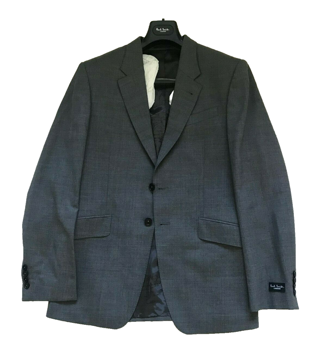 Paul Smith Jacket  LONDON GREY 2 button  Blazer size 40/50  p2p 20.5"