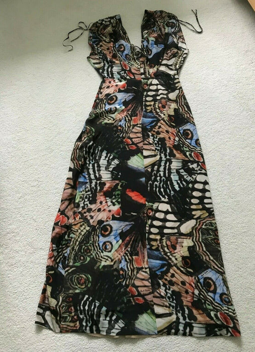 Paul Smith Dress Women Multi colour Dress -42 / 52 UK 10 - 95% Silk  5% Elastene