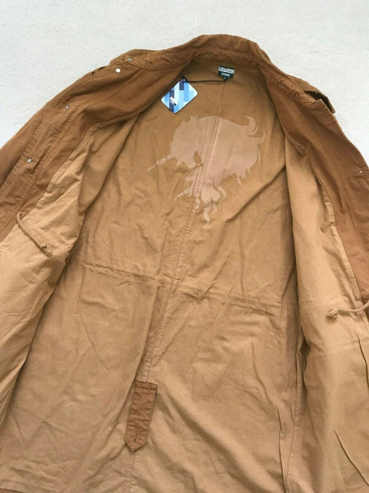 Paul Smith Jacket Sand Coloured Long Military Jacket  Size L