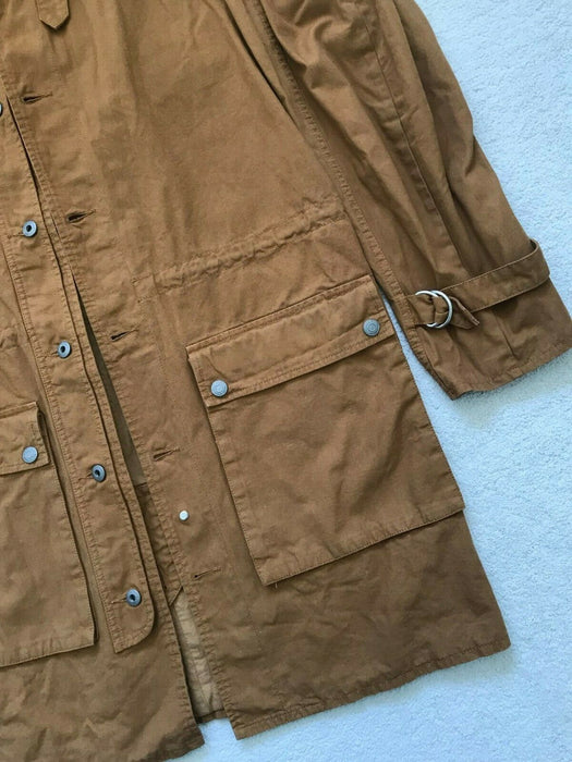 Paul Smith Jacket Sand Coloured Long Military Jacket  Size L