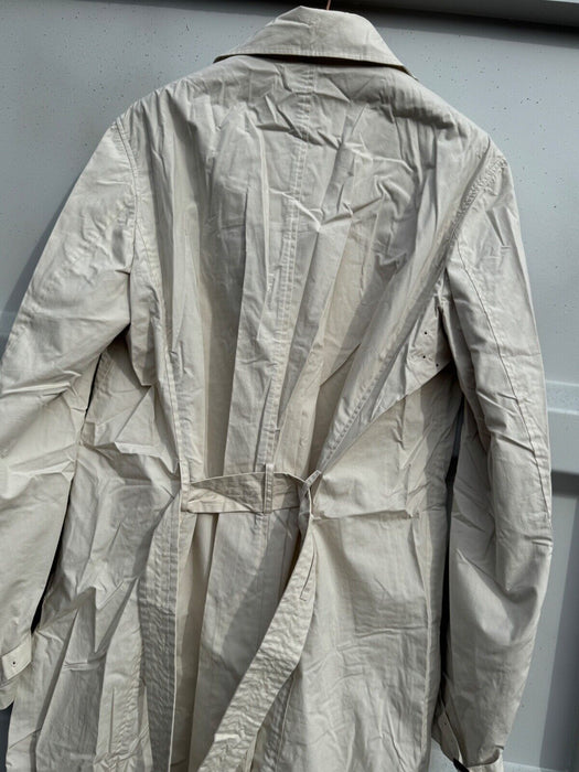 Paul Smith "PS" Trench Coat - Ivory XL - Brave the Elements in Style.