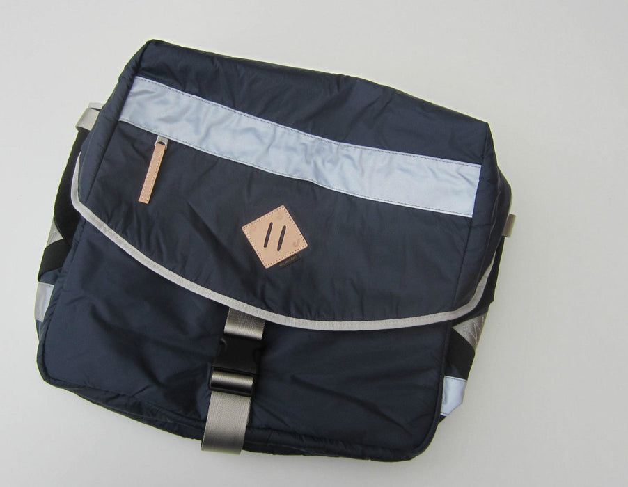 Paul Smith Bag Jeans Mens Blue Nylon  Courier Bag 49cm x 42cm x 12cm