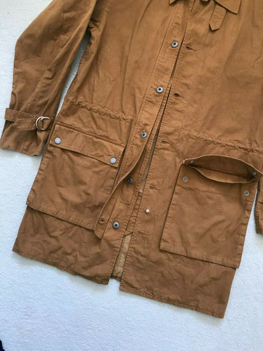 Paul Smith Jacket Sand Coloured Long Military Jacket  Size L